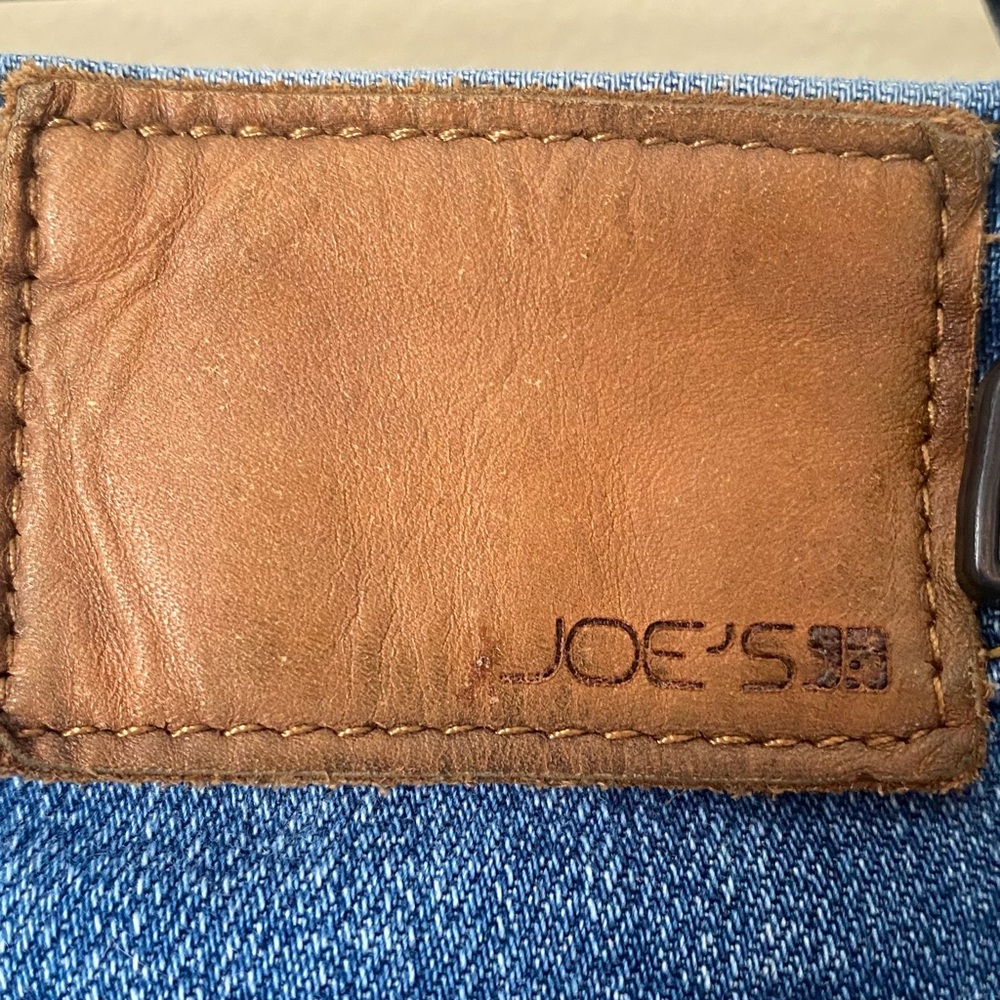 Joe's The Charlie High Rise Skinny Crop Skinny Blue Denim Sz W 27 - Picture 8 of 16